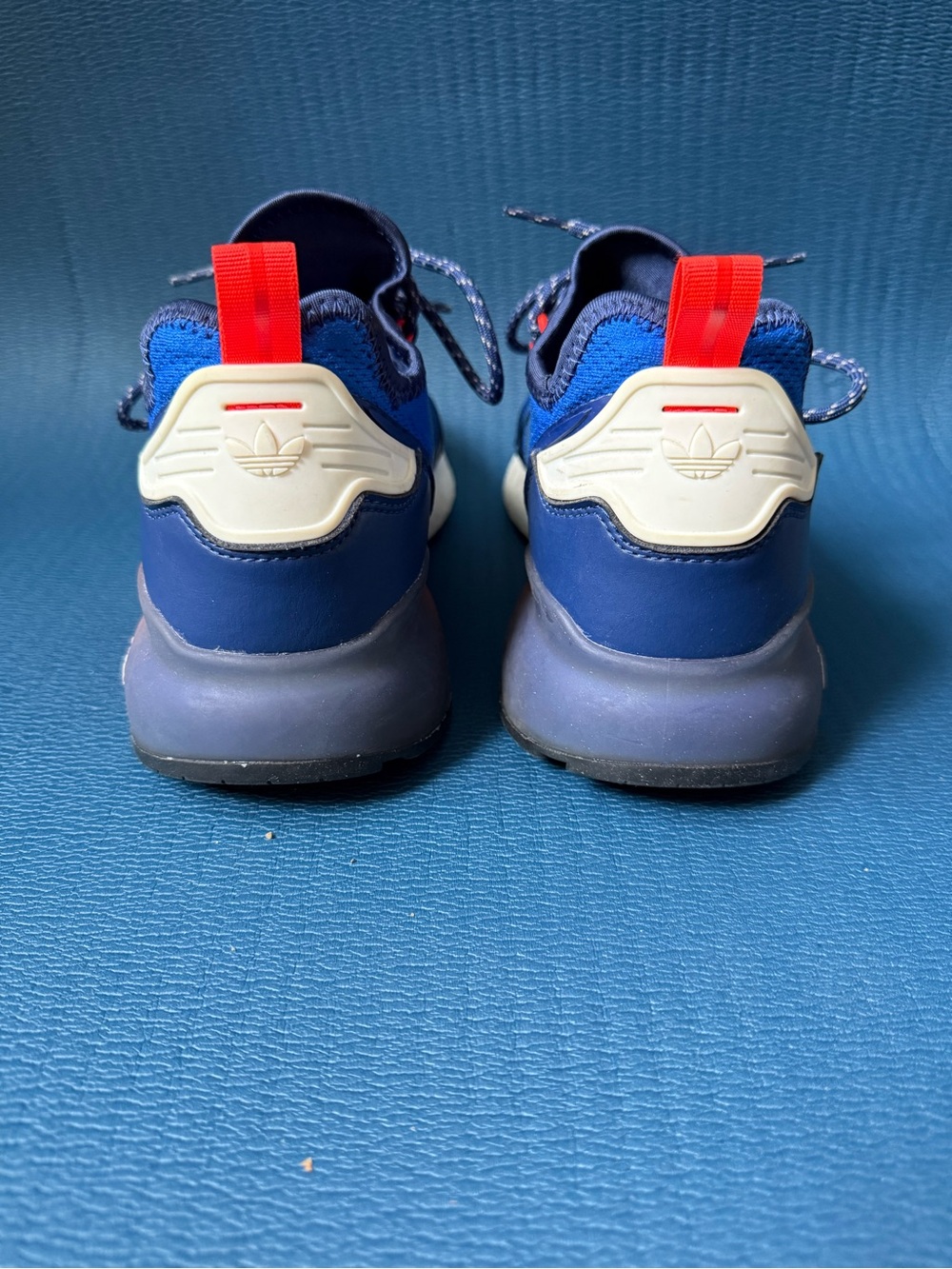 Adidas Zx 2k Boost Legacy Blue Tech Athletic Sneakers View 3